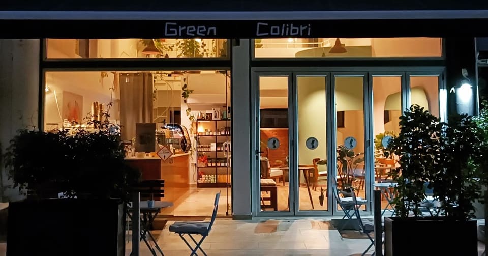 Green Colibri in Nicosia
