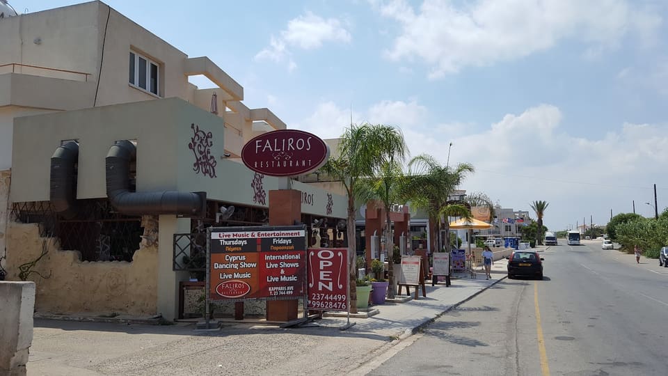 Faliros restaurant in Protaras