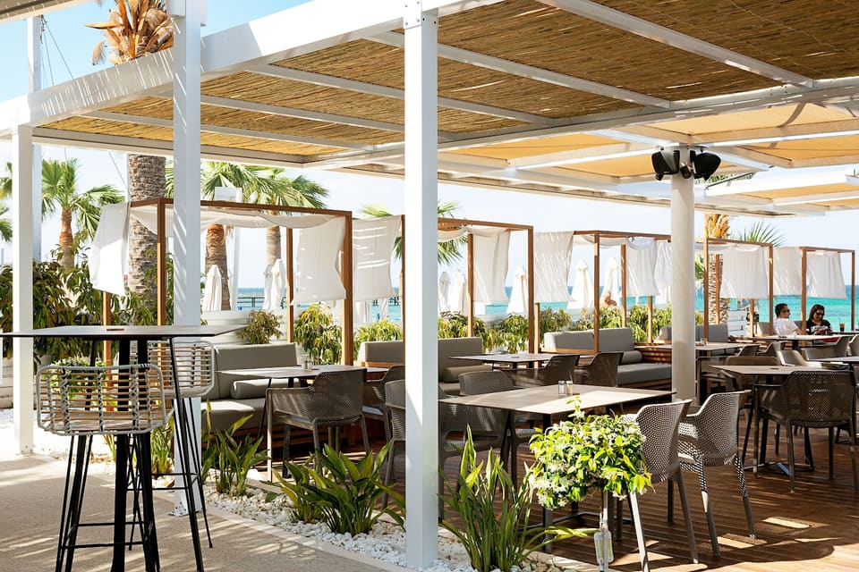 Enalio Beach Restaurant in Protaras