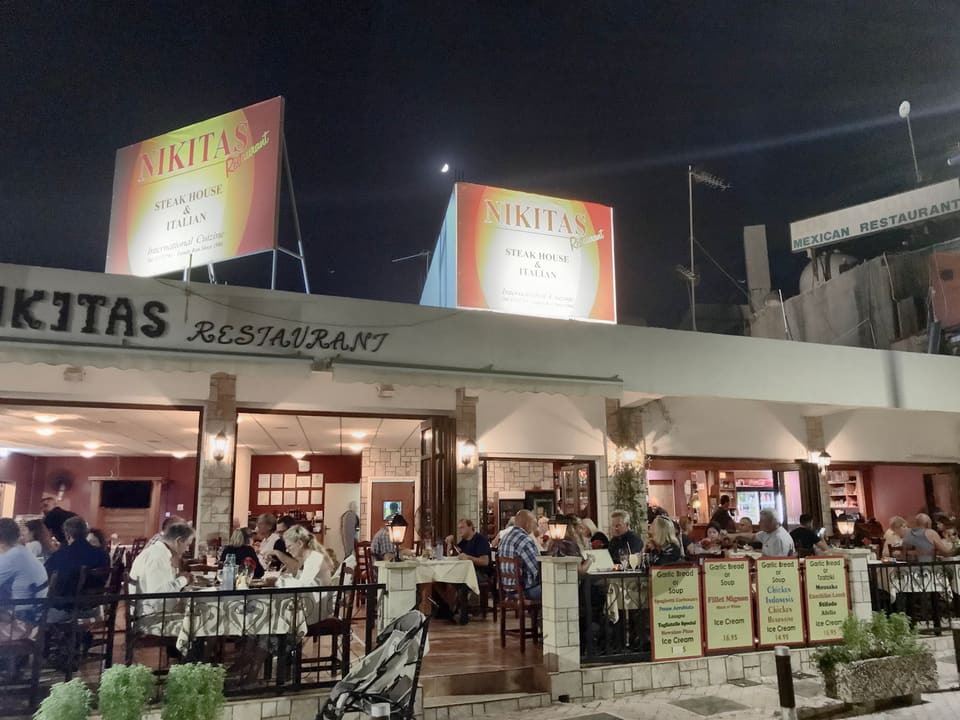 Nikita's Steak House in Ayia Napa