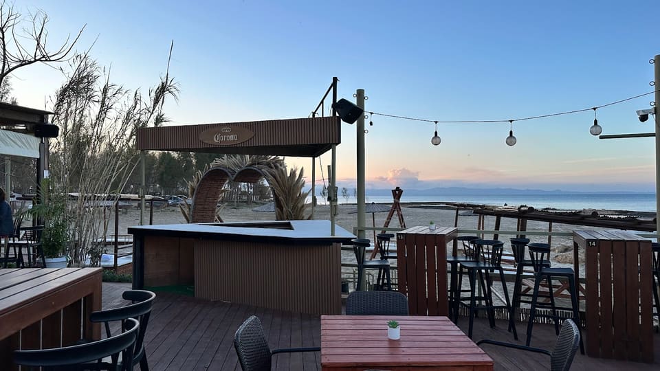 Tulum Beach Bar in Protaras