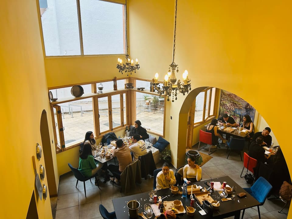 Capodecina pasta bar in Larnaca