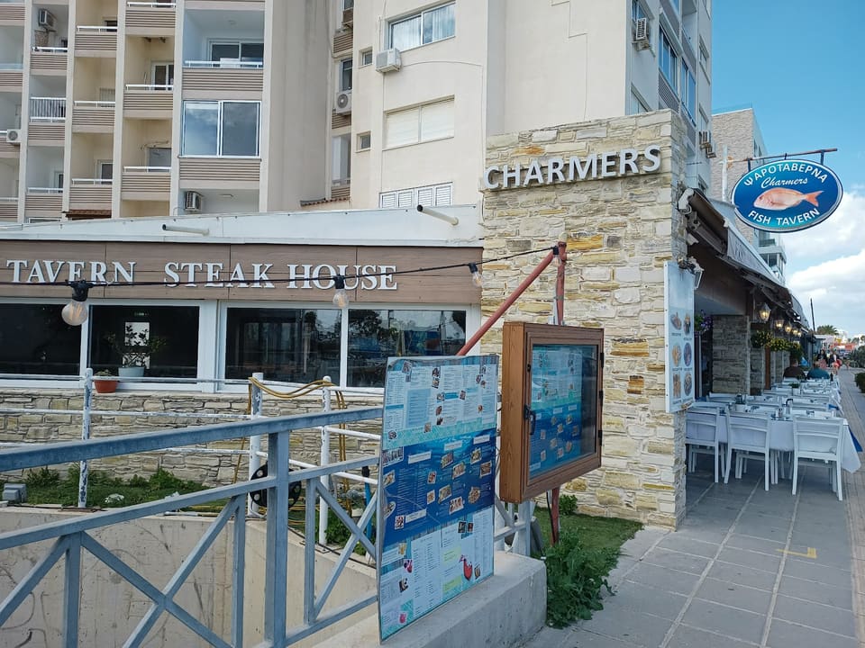 Charmers Fish Tavern & Steak House in Larnaca
