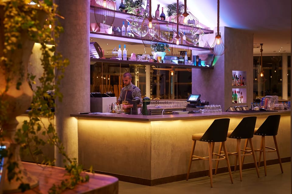 Lush Beach Bar Resto in Larnaca