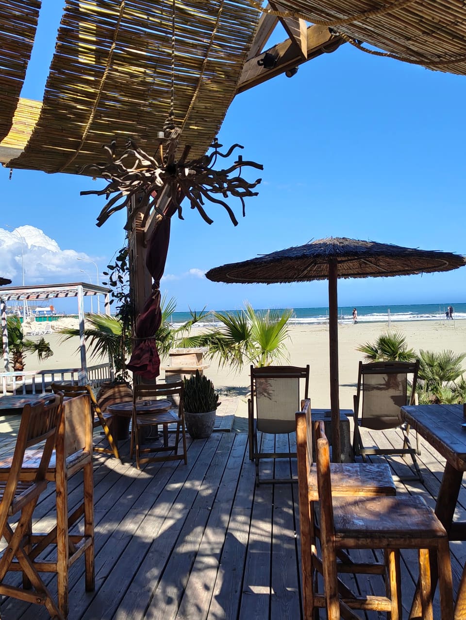 NUSA Beach Bar in Larnaca
