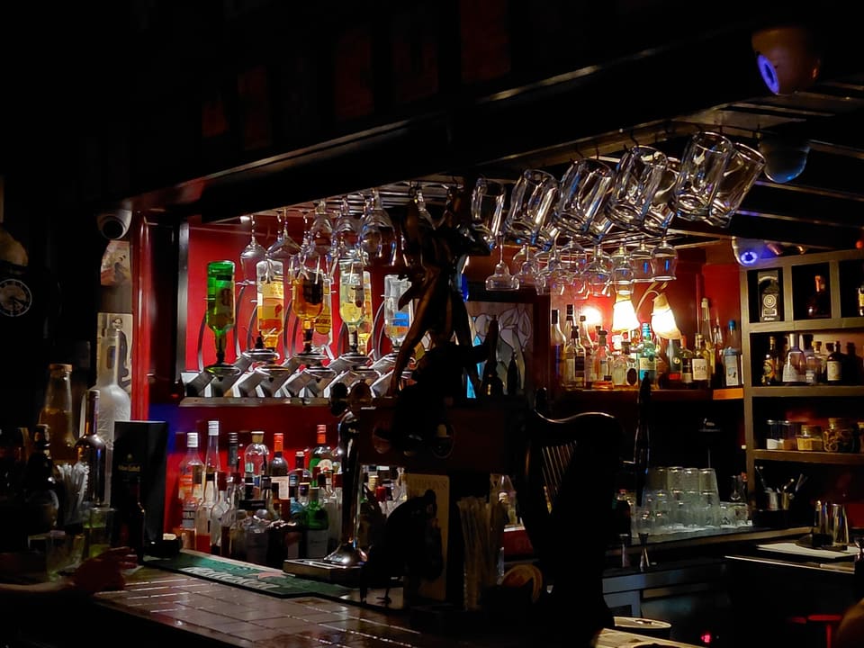 Chaplins Bar in Limassol