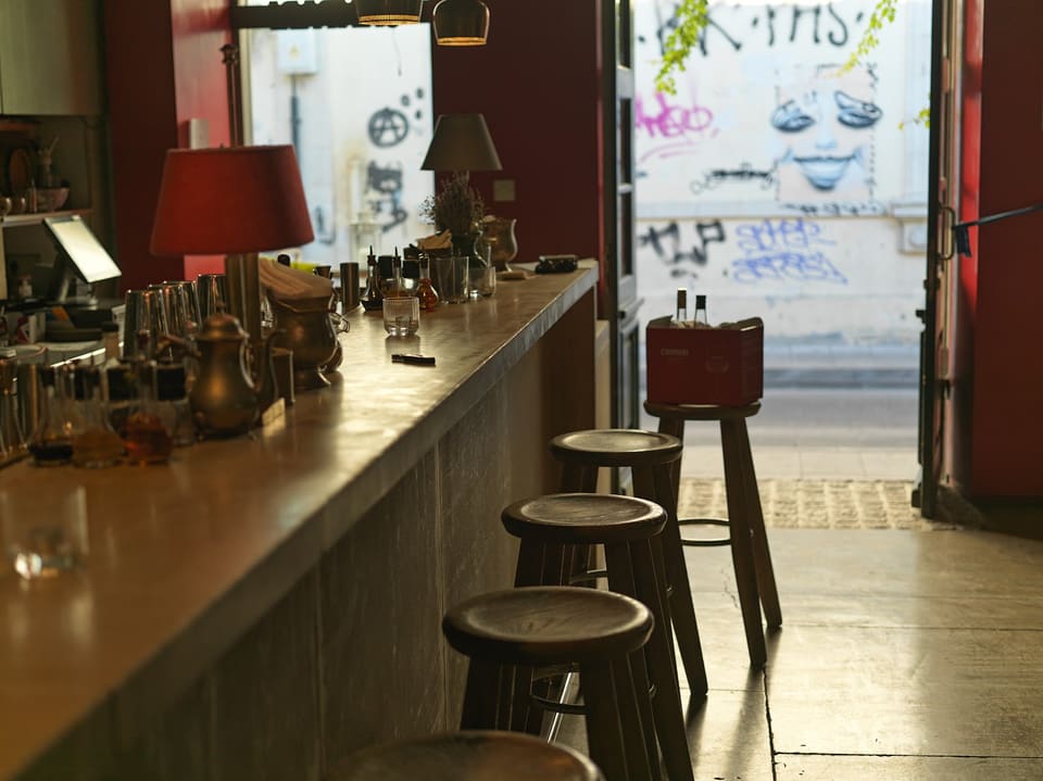 Library Bar in Limassol