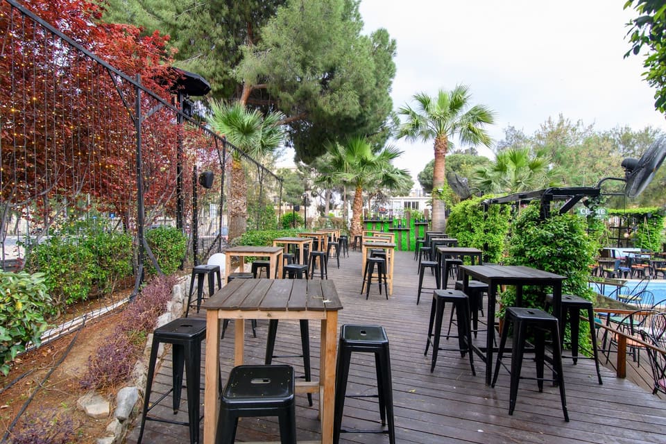 Garden Day and Night in Nicosia