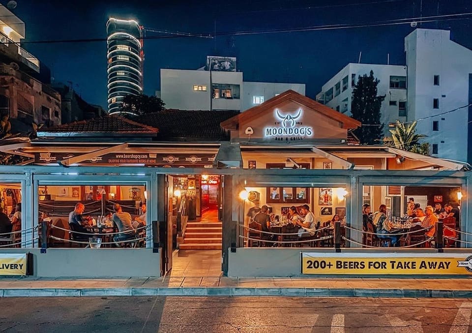 Moondog's Bar & Grill in Nicosia