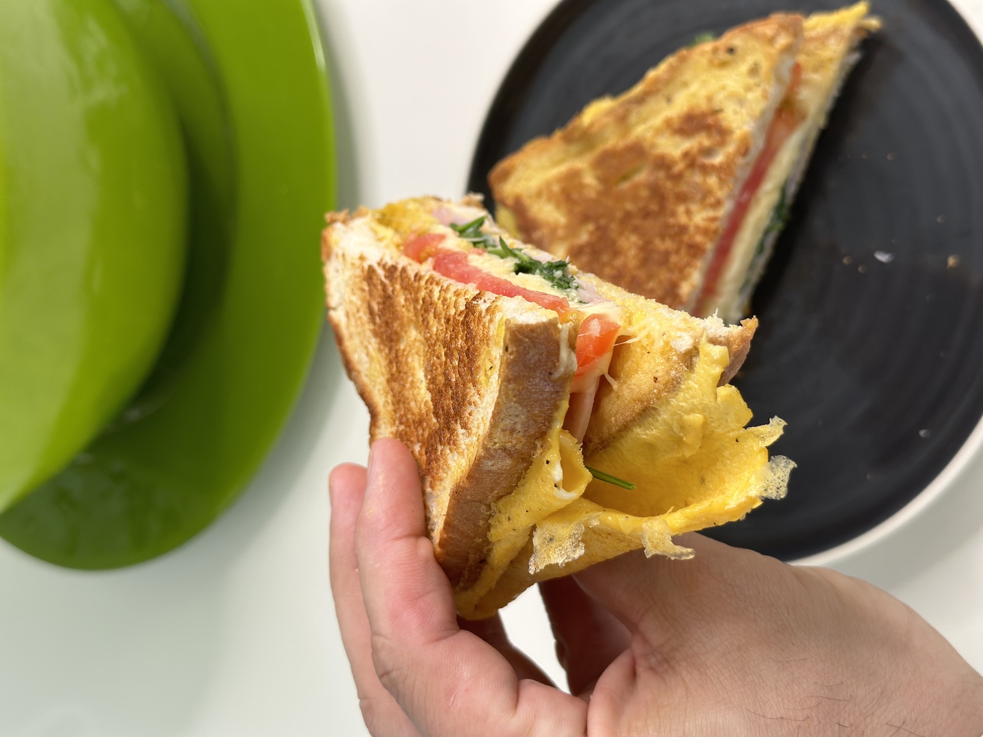 The Viral Breakfast Ham Sandwich